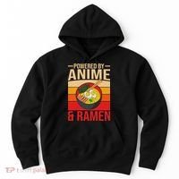 Powered By Anime And Ramen Love Noodles Women Hoodie thumb 0