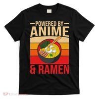 Powered By Anime And Ramen Love Noodles Women T-Shirt thumb 0