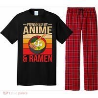 Powered By Anime And Ramen Love Noodles Women Pajama Set thumb 0