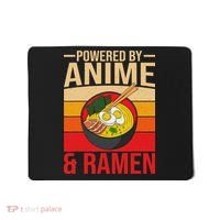 Powered By Anime And Ramen Love Noodles Women Mousepad thumb 0