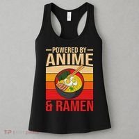 Powered By Anime And Ramen Love Noodles Women Women's Tank Top thumb 3