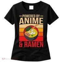 Powered By Anime And Ramen Love Noodles Women Women's T-Shirt thumb 0