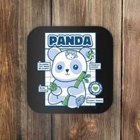 Panda Bear Animal Anatomy Coaster thumb 0