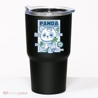 Panda Bear Animal Anatomy Tumbler thumb 0