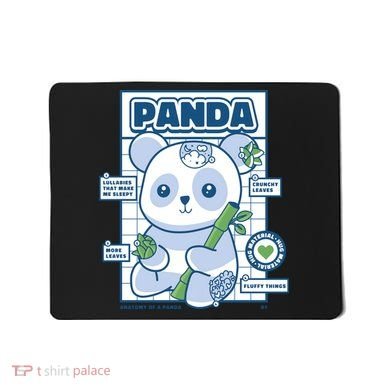 Panda Bear Animal Anatomy Mousepad
