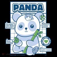 Panda Bear Animal Anatomy Mousepad thumb 1