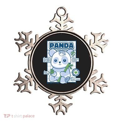 Panda Bear Animal Anatomy Ornament