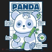 Panda Bear Animal Anatomy Hat thumb 2