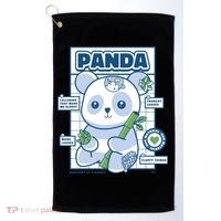 Panda Bear Animal Anatomy Golf Towel thumb 0