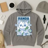 Panda Bear Animal Anatomy Hoodie thumb 3