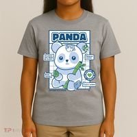 Panda Bear Animal Anatomy T-Shirt thumb 4