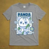 Panda Bear Animal Anatomy T-Shirt thumb 5