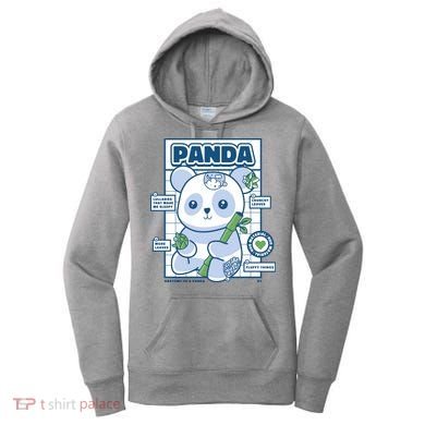 Panda Bear Animal Anatomy Women's Hoodie