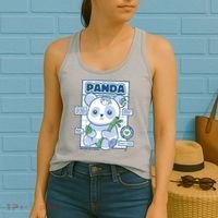 Panda Bear Animal Anatomy Women's Tank Top thumb 2