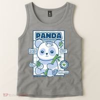 Panda Bear Animal Anatomy Tank Top thumb 2