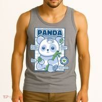 Panda Bear Animal Anatomy Tank Top thumb 3