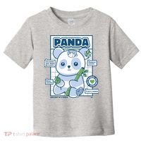 Panda Bear Animal Anatomy Toddler T-Shirt thumb 0
