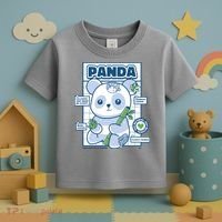 Panda Bear Animal Anatomy Toddler T-Shirt thumb 3