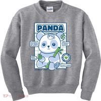 Panda Bear Animal Anatomy Kids Sweatshirt thumb 0