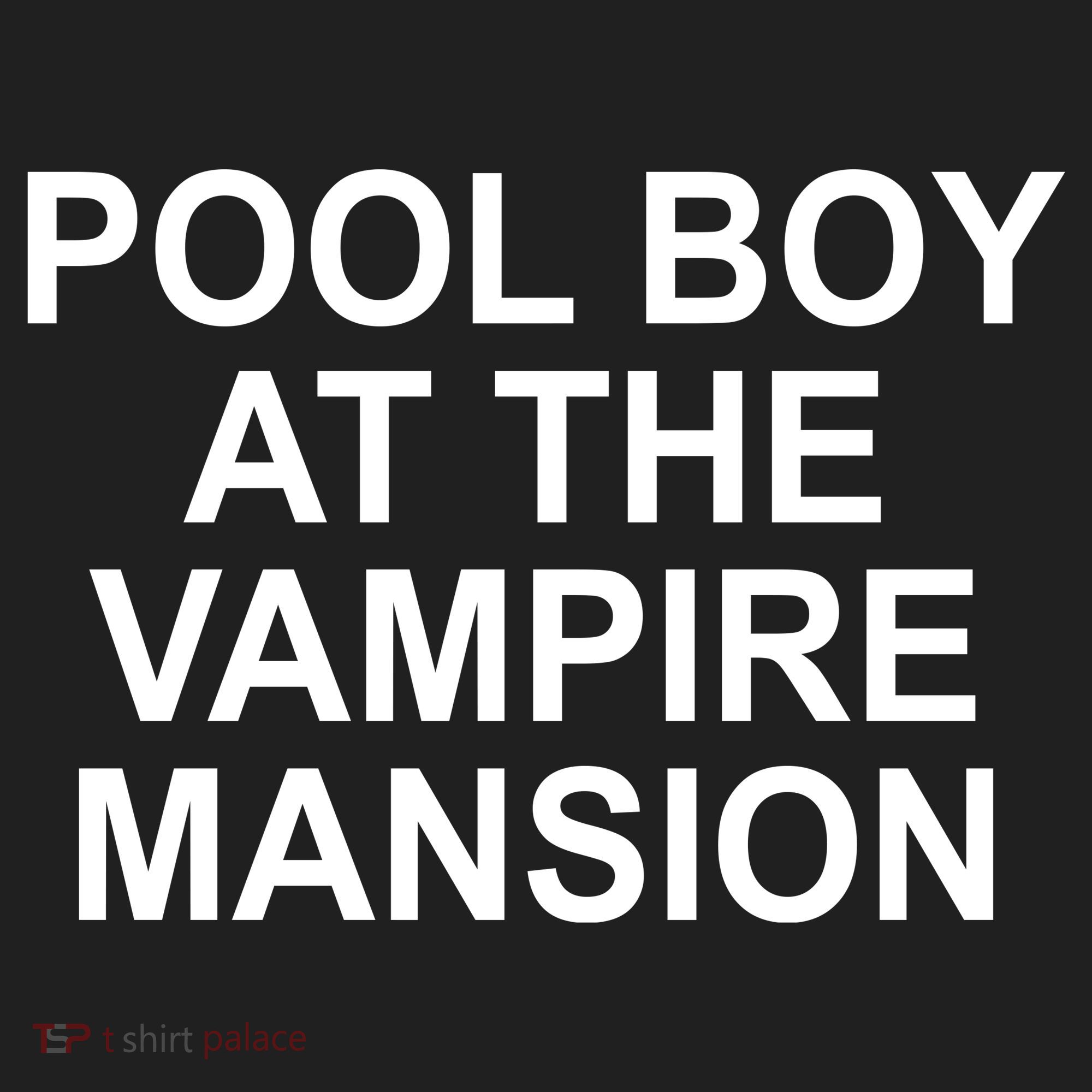 Pool Boy At The Vampire Mansion Women's Sweatshirt