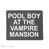 Pool Boy At The Vampire Mansion Mousepad thumb 0