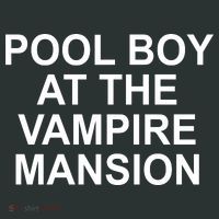 Pool Boy At The Vampire Mansion Mousepad thumb 1