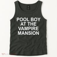 Pool Boy At The Vampire Mansion Tank Top thumb 2
