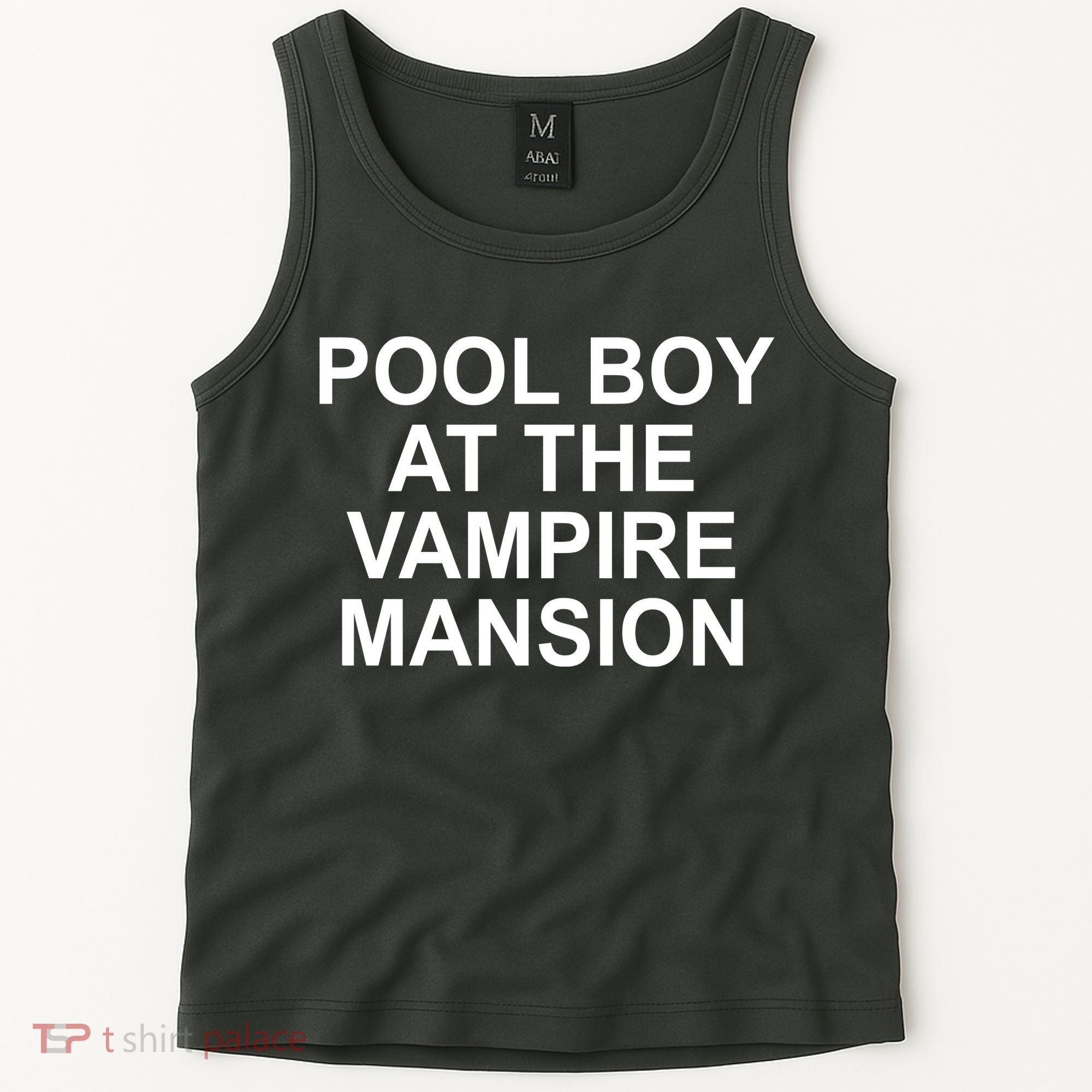 Pool Boy At The Vampire Mansion Tank Top