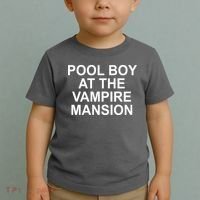 Pool Boy At The Vampire Mansion Toddler T-Shirt thumb 2