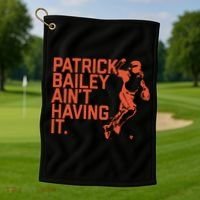 Patrick Bailey Ain’t Having It Golf Towel thumb 1