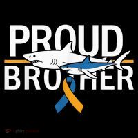 Proud Brother Autism Awareness Shark Support Ribbon Coffee Mug thumb 5