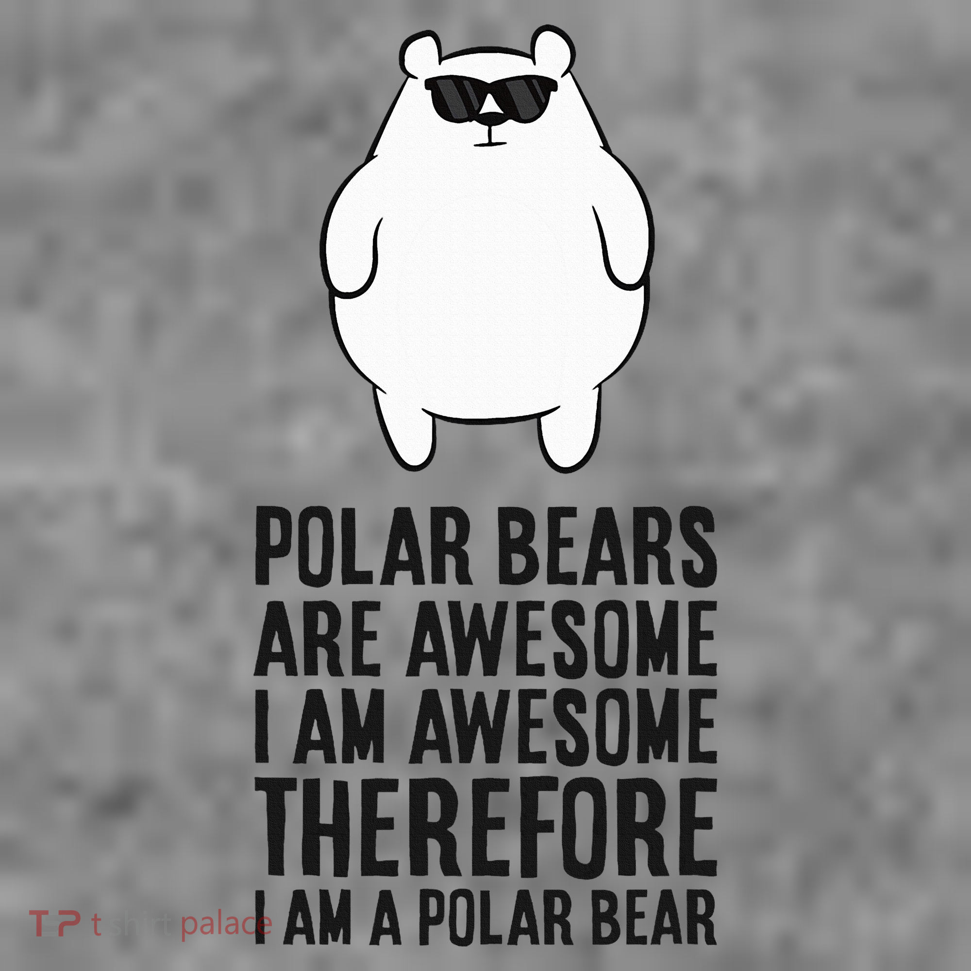 Polar Bears Are Awesome. IM Awesome IM A Polar Bear Toddler Hoodie