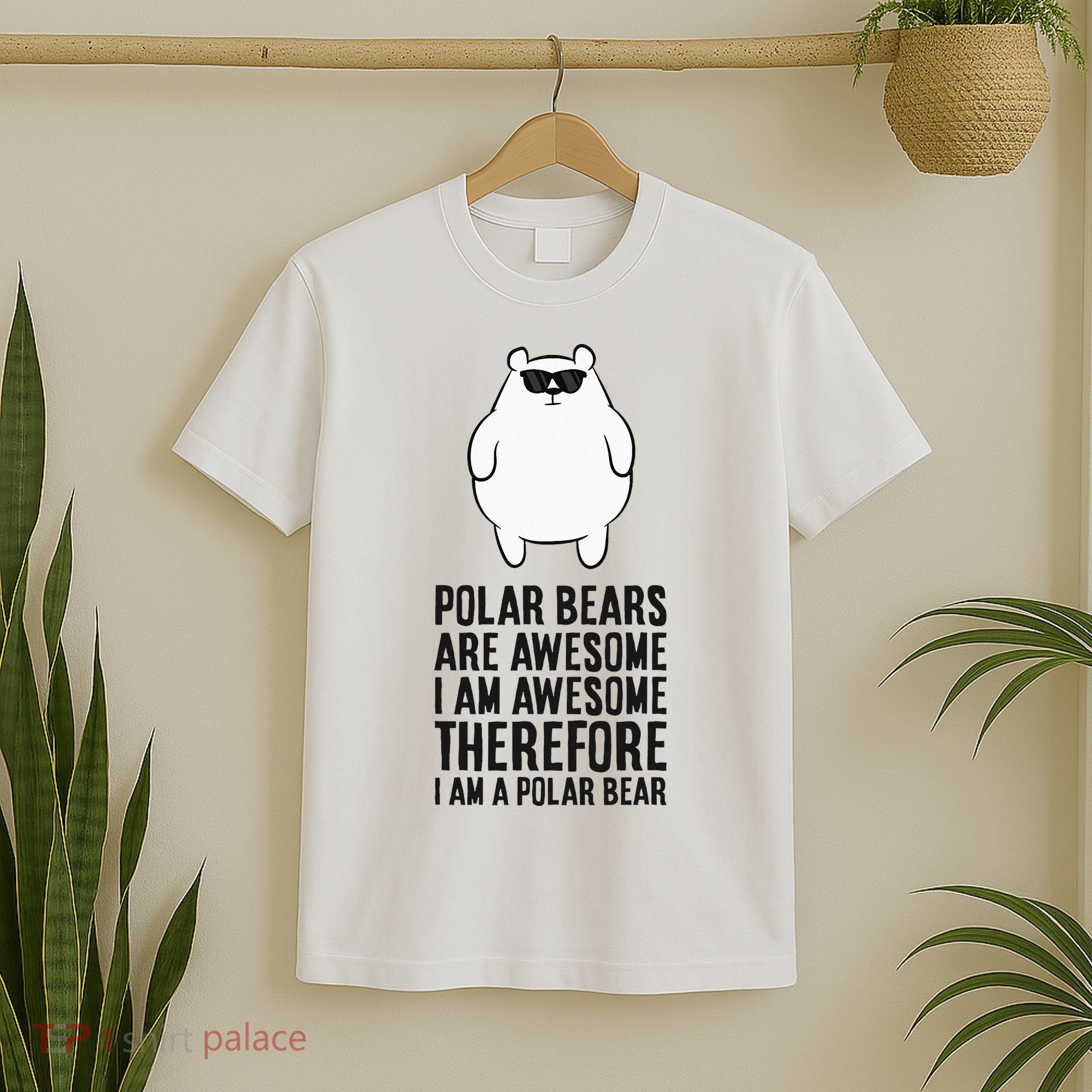 Polar Bears Are Awesome. IM Awesome IM A Polar Bear T-Shirt