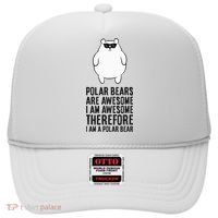 Polar Bears Are Awesome. IM Awesome IM A Polar Bear Hat thumb 0