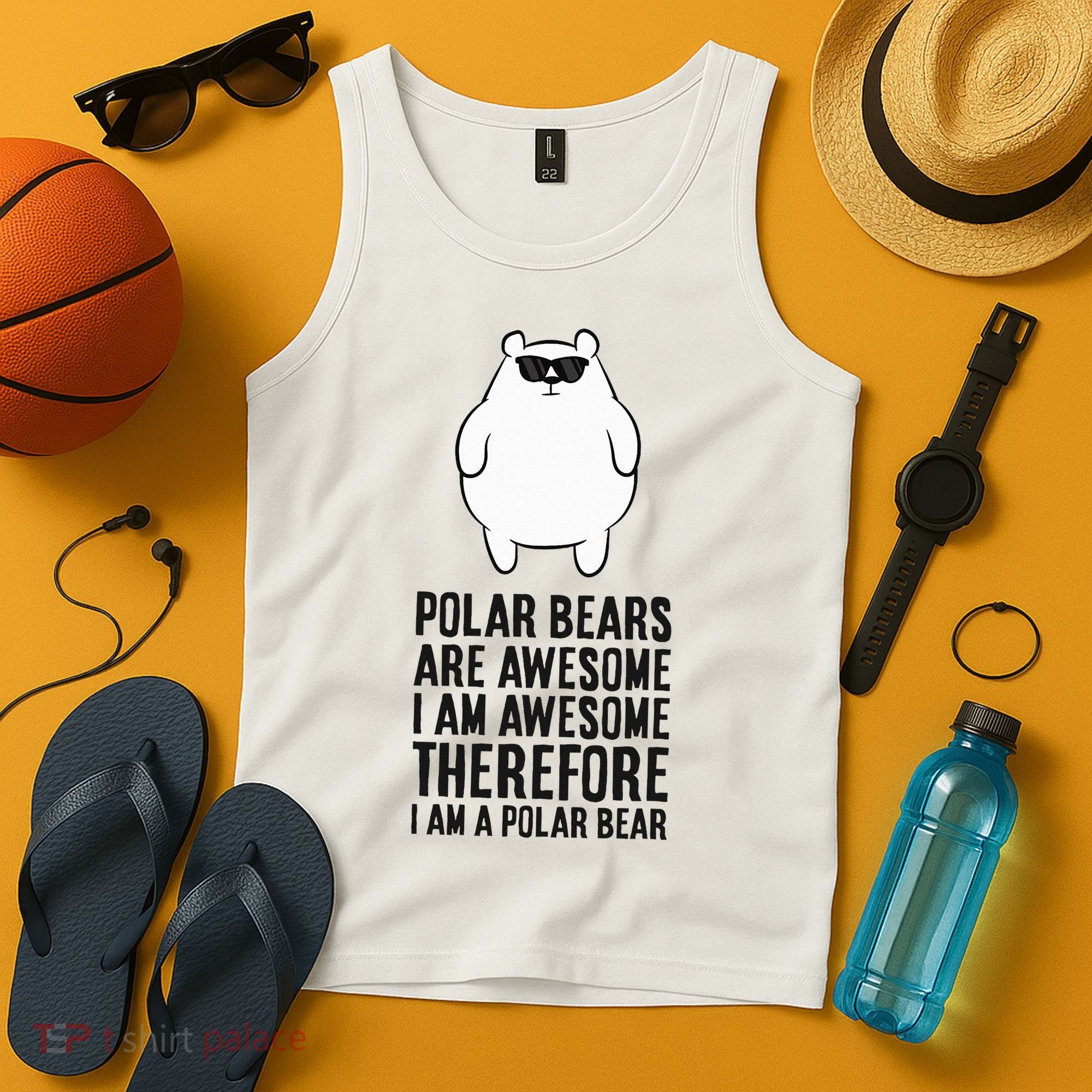 Polar Bears Are Awesome. IM Awesome IM A Polar Bear Tank Top