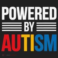 Powered By Autism For Autism Awareness Women Mom Beanie thumb 2