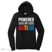Powered By Autism For Autism Awareness Women Mom Women's Hoodie thumb 0