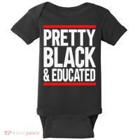 Pretty Black And Educated Baby Bodysuit thumb 0