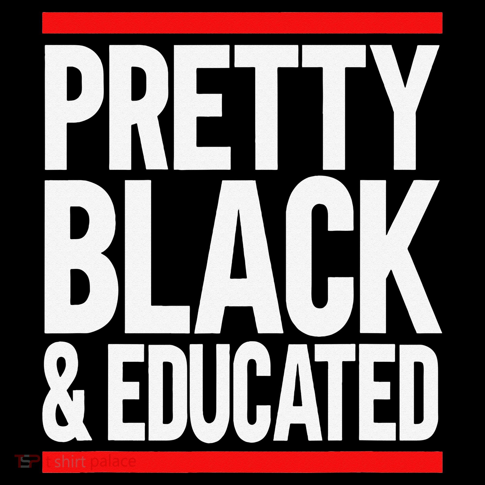 Pretty Black And Educated Toddler Hoodie