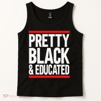 Pretty Black And Educated Tank Top thumb 2