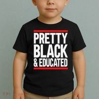 Pretty Black And Educated Toddler T-Shirt thumb 2