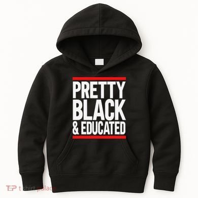 Pretty Black And Educated Kids Hoodie