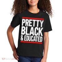 Pretty Black And Educated Kids T-Shirt thumb 2
