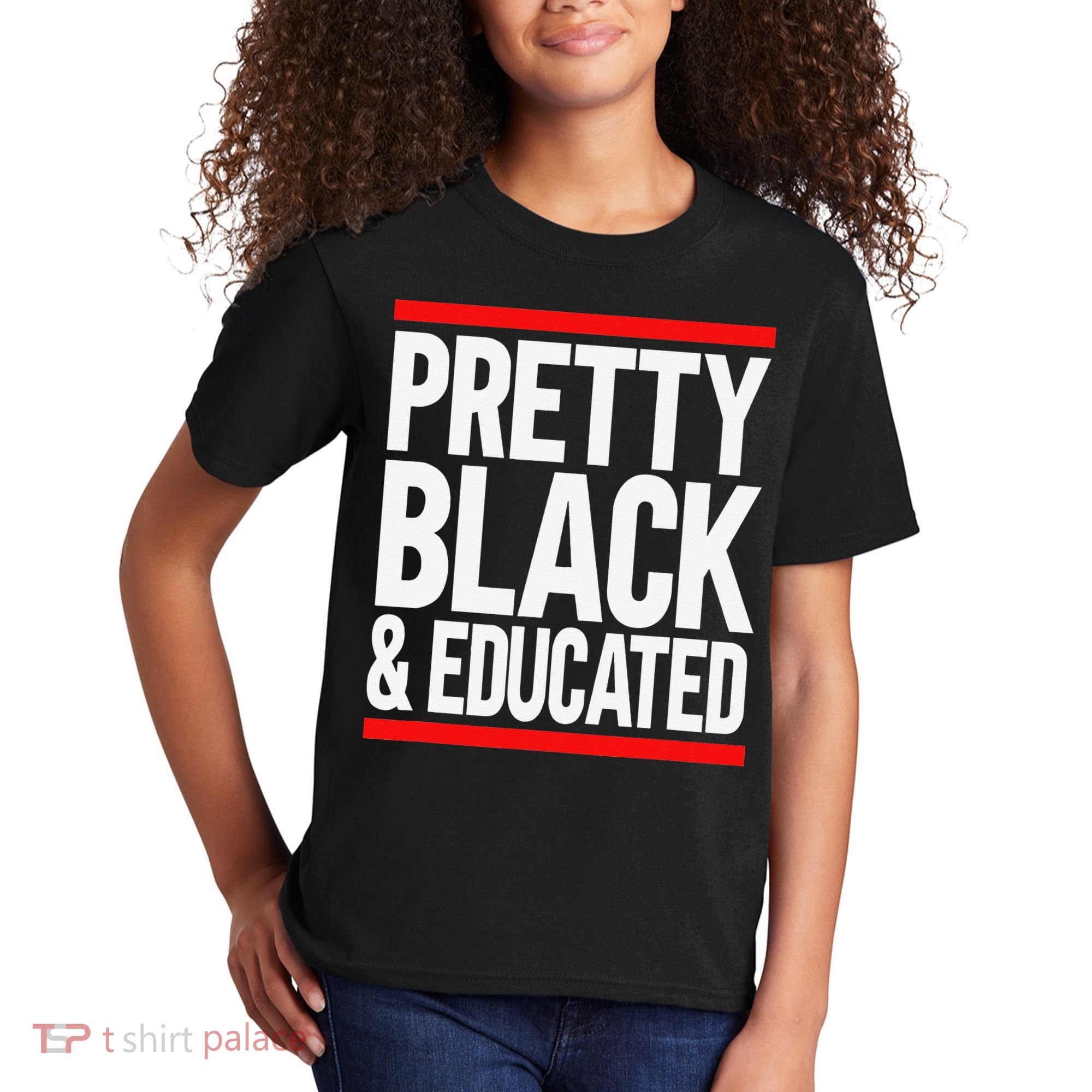 Pretty Black And Educated Kids T-Shirt