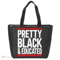 Pretty Black And Educated Tote Bag thumb 0
