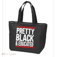 Pretty Black And Educated Tote Bag thumb 3