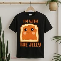 Peanut Butter And Jelly Cute Couple Im With The Jelly T-Shirt thumb 2
