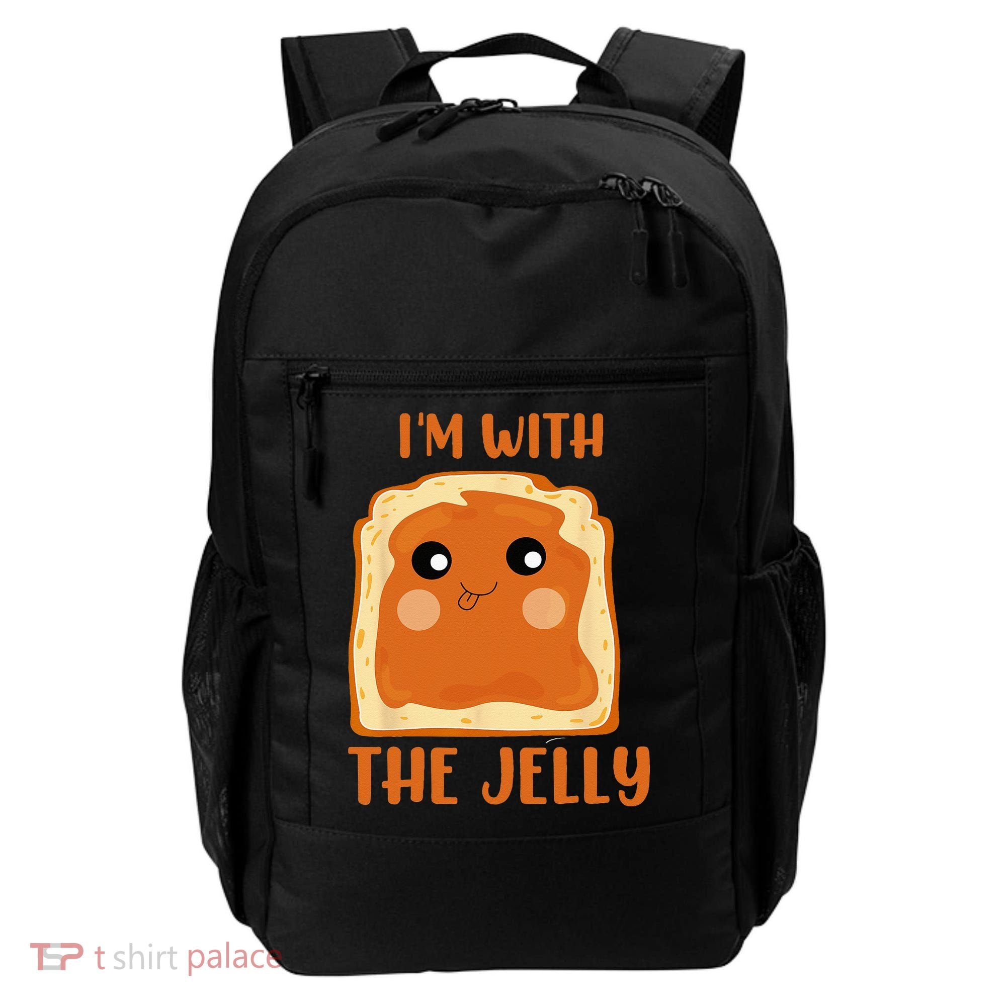 Peanut Butter And Jelly Cute Couple Im With The Jelly Backpack
