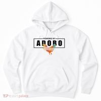 Powered By Adobo Chicken Retro Rooster Filipino Popular Food Hoodie thumb 0
