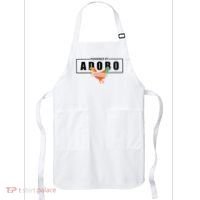 Powered By Adobo Chicken Retro Rooster Filipino Popular Food Apron thumb 0
